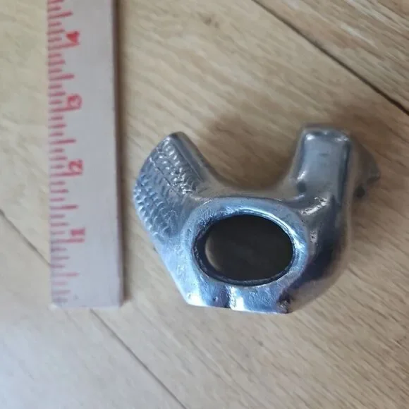 Vintage Pewter Napkin Rings‎  Farmhouse Animal Set Of 2- Rabbit & Chicken - Picture 12 of 15